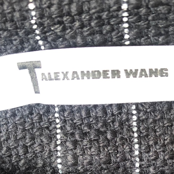 T by Alexander Wang pinstripe cropped trousers - Picture 5 of 6